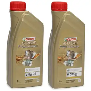 CASTROL EDGE Professional Motor&ouml;l &Ouml;L TITANIUM FST V 0W20 C5 f&uuml;r VOLVO - 2 Liter
