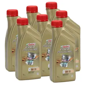 CASTROL EDGE Professional Motor&ouml;l &Ouml;l TITANIUM FST A5 0W-30 0W30 VOLVO 7 Liter