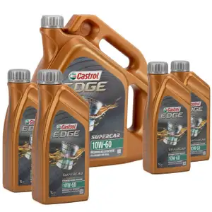 CASTROL EDGE Motor&ouml;l &Ouml;L SUPERCAR TITANIUM 10W60 A3/B3 A3/B4 SN/CF - 9L 9 Liter