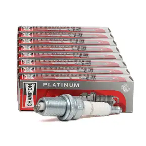 8x CHAMPION Z&uuml;ndkerze RC8PYP OE136/T10 PLATINUM f&uuml;r AUDI FORD MB OPEL PORSCHE VW