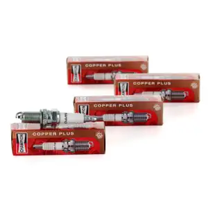 4x CHAMPION Z&uuml;ndkerze RA7YC OE199/T10 COPPER PLUS f&uuml;r ALFA FIAT FORD OPEL SUZUKI