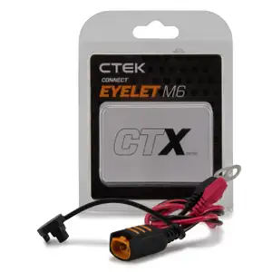 CTEK CONNECT EYELET M6 Schnellkontaktkabel Starthilfekabel 40cm &Ouml;SE M6 6,4mm