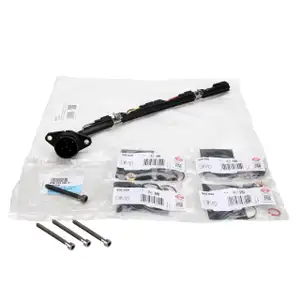 Leitungssatz Pumpe D&uuml;se + ELRING Dichtsatz + OE Schrauben AUDI SEAT SKODA VW TDI