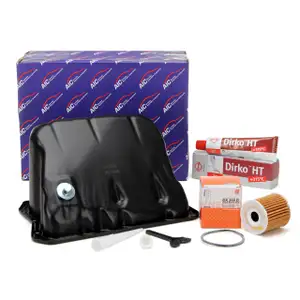 AIC &Ouml;lwanne + MAHLE &Ouml;lfilter + DIRKO HT f&uuml;r SMART 450 451 452 0.6 0.7 0.8 CDI