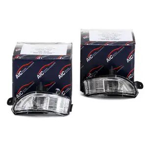 2x AIC Blinkleuchte Au&szlig;enspiegel f&uuml;r SKODA FABIA III RAPID (NH) links+rechts
