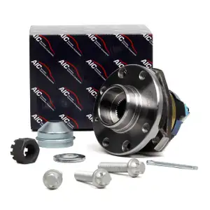 AIC Radnabe Radlager + Kappe Opel ASTRA G ZAFIRA A 4-Loch Felge mit ABS vorne