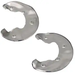 2x AIC Abdeckblech Bremsankerblech f&uuml;r AUDI A4 (8K B8) A5 (8T 8F) Q5 (8RB) vorne