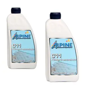 ALPINE Frostschutz K&uuml;hler K&uuml;hlerfrostschutz Konzentrat 3L C11 G11 BLAU