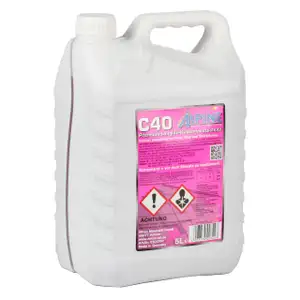 ALPINE Frostschutz K&uuml;hler K&uuml;hlerfrostschutz Konzentrat 5L C40 G40