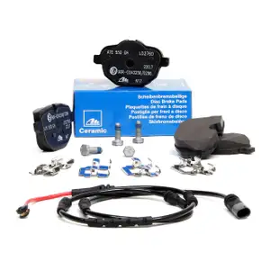 ATE CERAMIC Bremsbel&auml;ge + Wako f&uuml;r BMW 5er F11 TOURING 520-530i 518-530d hinten