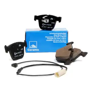 ATE CERAMIC Bremsbel&auml;ge + Wako f&uuml;r BMW 5er E61 TOURING 525-550i 525-535d hinten