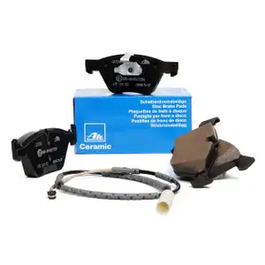 ATE CERAMIC 13.0470-7216.2 Bremsbel&auml;ge + Wako BMW E90 E91 E92 X1 xDrive ab 03.2010 vorne