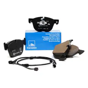 ATE CERAMIC Bremsbel&auml;ge + Wako f&uuml;r BMW X5 E70 F15 F85 X6 E71 E72 F16 F86 vorne