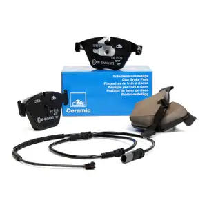 ATE CERAMIC Bremsbel&auml;ge + Wako f&uuml;r BMW 5er F10 F11 528i 530i 525d 530d vorne