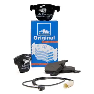 ATE Bremsbel&auml;ge + Warnkontaktkabel f&uuml;r BMW 5er E61 TOURING 545i 550i 535d hinten