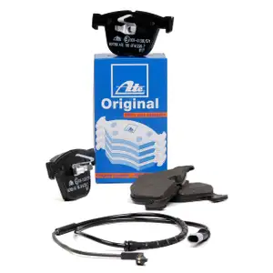 ATE Bremsbel&auml;ge + Warnkontakt BMW X5 E70 48i 3.0sd X6 E71 E72 35i 50i 35d hinten