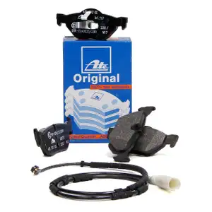 ATE Bremsbel&auml;ge + Warnkontaktkabel BMW X1 E84 sDrive xDrive 16-28i 16-25d hinten