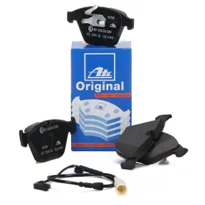 ATE Bremsbel&auml;ge + Wako BMW 5er E60 E61 520-550i 520-530d 6er E63 E64 630i vorne
