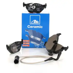 ATE Ceramic Bremsbel&auml;ge + Sensor BMW 5er E39 LIMOUSINE 520-540i 520-530d hinten