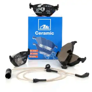 ATE Ceramic Bremsbel&auml;ge + Sensor BMW 5er E39 TOURING 520-540i 520-530d hinten