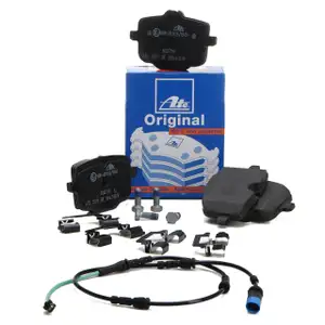 ATE Bremsbel&auml;ge + Warnkontaktkabel BMW 5er G30 7er G11 G12 8er G14 G15 hinten