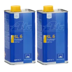 ATE 03.9901-6402.2 706402 Bremsfl&uuml;ssigkeit SL 6 DOT 4 - 2 L 2 Liter 2000 ml