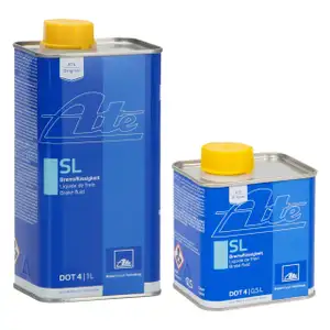 ATE Bremsfl&uuml;ssigkeit SL DOT 4 03.9901-5801.2 + 03.9901-5802.2 - 1,5L 1,5 Liter