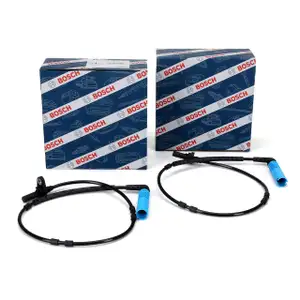 2x BOSCH 0265007855 ABS Sensor Raddrehzahlsensor f&uuml;r BMW X3 E83 hinten