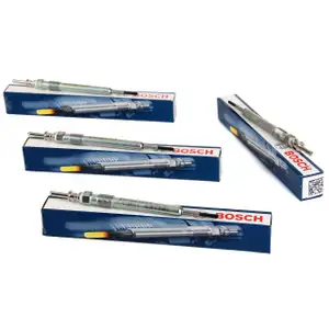 4x BOSCH Gl&uuml;hkerze Set Duraspeed GLP173 0250603006 f&uuml;r BMW 12230035934