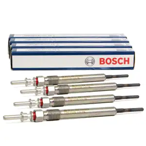 4x BOSCH Gl&uuml;hkerze GLP257 DURATERM BMW 1er F20 F21 2er F45 F46 X1 F48 14d 16d