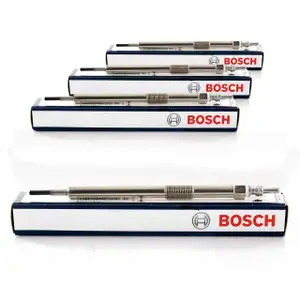 4x BOSCH 8200561251 Gl&uuml;hkerze GLP154 f&uuml;r INFINITI NISSAN OPEL RENAULT 2.0-3.0 D