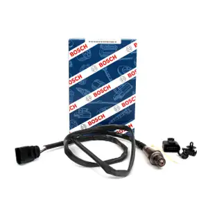 BOSCH Lambdasonde 4-polig 0258006986 f&uuml;r AUDI PORSCHE SEAT SKODA VW