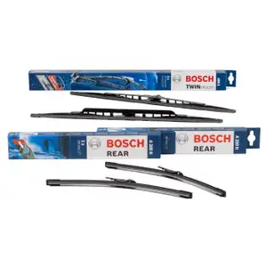 BOSCH Scheibenwischer Wischerbl&auml;tter Set 1x 480S + 2x A280H f&uuml;r MINI CLUBMAN R55