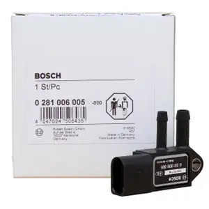 BOSCH Abgasdrucksensor Differenzdruck Geber Sensor 0281006005 AUDI SEAT VW TDI