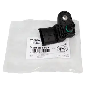 BOSCH Sensor Ladedruck 0281006028 ALFA ROMEO MITO GIULIETTA FIAT 500 PANDA PUNTO