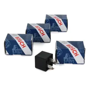 4x BOSCH 0332019103 Relais Arbeitsstrom Schalter Hupe Horn 30 A 12 V 4-POLIG