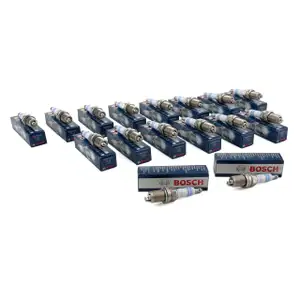 16x BOSCH Z&uuml;ndkerze Set Super Plus FR8DPP33+ 0242230500 Mercedes W202 W203 C219