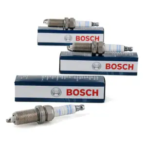 3x BOSCH Z&uuml;ndkerze Set Super Plus FR8SE0 0242229797 Berlingo C2 C3 C4 C5 Xsara