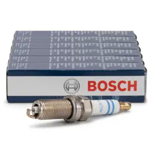 6x BOSCH 0242240637 Z&uuml;ndkerze PORSCHE 997 991 3.8 Turbo Cayenne (92A 9PA)