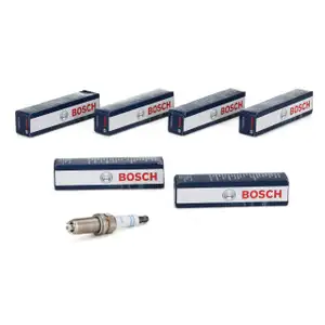 6x BOSCH Z&uuml;ndkerze FGR5NQE04 f&uuml;r PORSCHE 911 BOXSTER CAYENNE CAYMAN PANAMERA