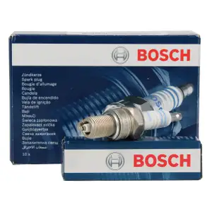 BOSCH Z&uuml;ndkerze NICKEL WR7DC+ +1 0242235663 f&uuml;r AUDI PORSCHE SEAT SKODA VW