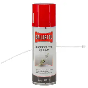 BALLISTOL Startwunder Spray Starthilfespray Starterspray 200ml + Verl&auml;ngerung