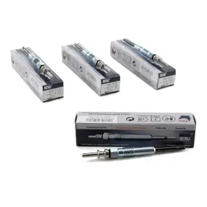 4x BERU Gl&uuml;hkerze Set GN024 0100226362 BMW E46 318-330d E39 520-530d E38 730d