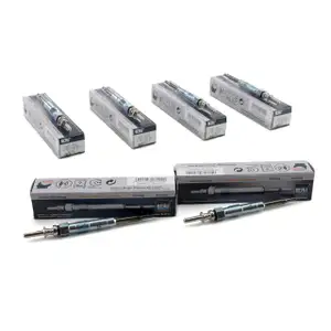 6x BERU Gl&uuml;hkerze Set GE102 0100266002 f&uuml;r BMW E81 E46 E90 E91 E60 E61 X3 X5 X6