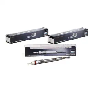 3x BERU Gl&uuml;hkerze Set GE133 0100266040 Audi Seat Skoda VW TDI-Motoren ab 2004