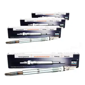 4x BERU Gl&uuml;hkerze GN033 f&uuml;r Opel Astra G Omega B Signum Vectra B C Zafira A