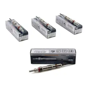 4x BERU GE110 Gl&uuml;hkerze f&uuml;r DACIA INFINITI MERCEDES NISSAN RENAULT 1.5 DIESEL