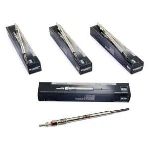4x BERU Gl&uuml;hkerze Alfa Romeo f&uuml;r Chrysler Fiat Jeep Lancia Opel Saab Suzuki