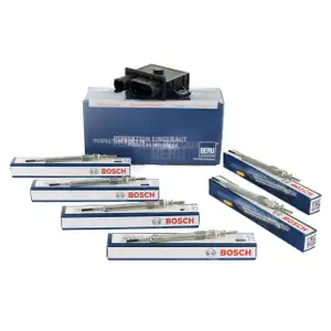 BERU Steuerger&auml;t Gl&uuml;hzeit GSE108 + 6x BOSCH Gl&uuml;hkerze 0250603006 BMW 6-Zylinder