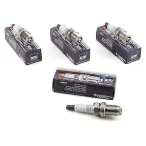 4x BERU Z&uuml;ndkerze Set Ultra Z204 0002340117 14FGR-8CTU Renault Laguna I Volvo